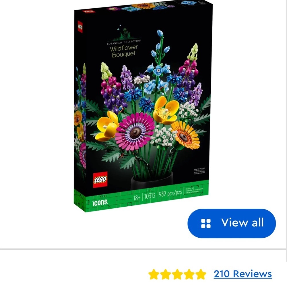 LEGO Wildflower Bouquet Set